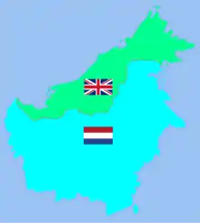 British Borneo Dutch Borneo