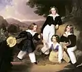The Sons of István Medgyasszay, ca.&nbsp;1833