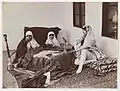 Two Ladies and a Child Reposing in the Harem, Brooklyn Museum