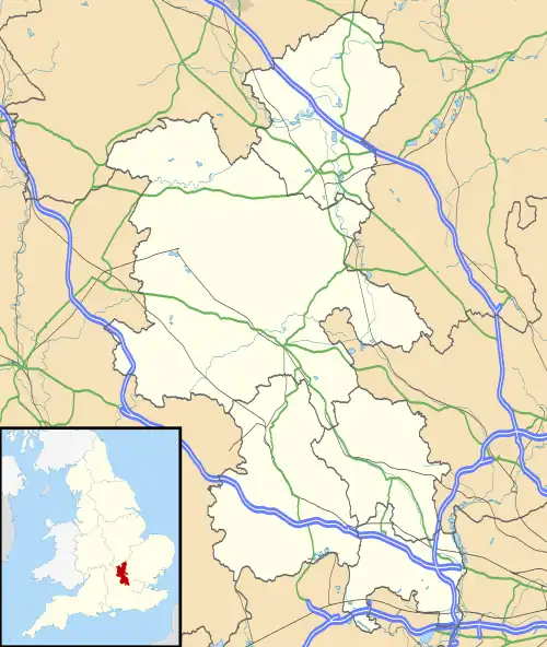 Olney is located in Buckinghamshire