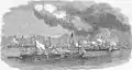 Burning of 27 captured junks