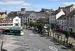 X40 Optare Tempo in Carmarthen Bus Station