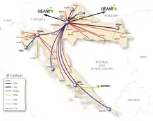 CARNET infrastructure