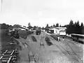 Surabaya Kota Station when still using the old building