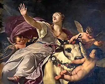 The Rape of Europa,  Ca' Rezzonico, Venice