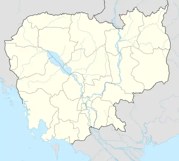 Kampong Cham municipality is located in Cambodia