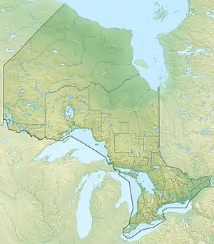 Coca-Cola Coliseum is located in Ontario