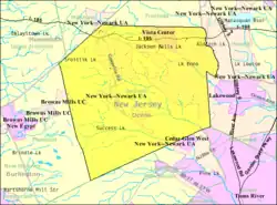 Census Bureau map of Jackson Township, New Jersey
Interactive map of Jackson Township, New Jersey