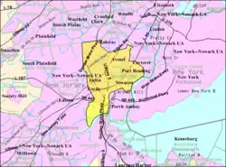 Census Bureau map of Woodbridge Township, New Jersey
Interactive map of Woodbridge Township, New Jersey