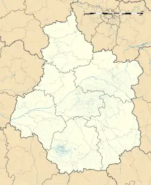 Donnery is located in Centre-Val de Loire