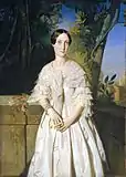  Portrait de la comtesse de La Tour Maubourg par Théodore Chassériau.