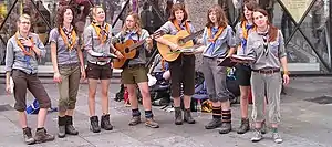 Image 15Singing Girl Guides in Germany, 2007 (from Girl Guides)