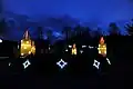 Christmas decorations in Slunj