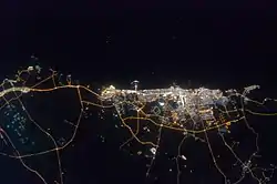 Dubai at night