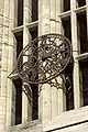 Church clock.