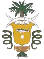 Coat of arms (c. 1890–c. 1894) of Dahomey