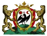 Coat of arms of Nicolae Pătrașcu in the Franck version, 1616
