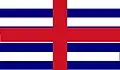 Vice and Rear Admirals command flags in the General of the Army's squadron to Cadiz (1596) are flown in their respective positions.