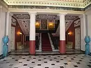 The main staircase