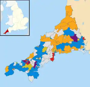 2013 results map