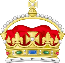 Coronet of the Duke of Cornwall, Rothesay and Cambridge.