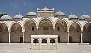 Süleymaniye Mosque courtyard