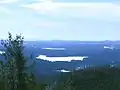 Crystal Lake as seen from summit of Mt. Mack in Winter 2013