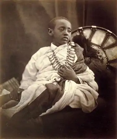 Déjatch Alámayou, King Theodore's Son
