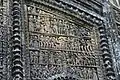 Terracotta relief in Damodar temple