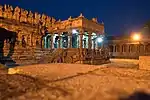 Airavatesvara Temple sanctum in the form of a chariot, Darasuram, Tamil Nadu