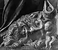 Donatello, detail of David with the Head of Goliath, c. 1408–1409
