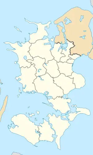 Lejre is located in Denmark Region Zealand