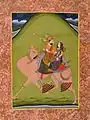 Romantic use of camel bells. Camel bells around the camel's neck and knees.