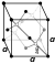 Diamond cubic crystal structure for germanium