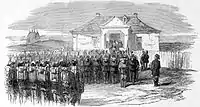 Distribution of the Medjidie, after the Battle of Cetate