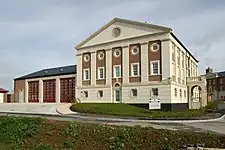 Fire station by Calder Peel  (Dorset & Wiltshire Fire and Rescue Service)
