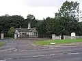 Entrance to the estate