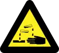 Corrosive material