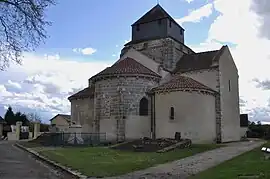 The church in Tresnay