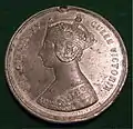 Obverse of 1866 medallion