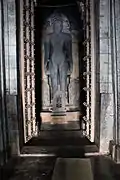 18 feet (5.5 m) Shantinatha basadi, Halebidu