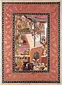 Emperor Jahangir at the gathering for the Eid al-Fitr, 1615-1625