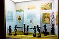 Exhibit showing slaving history