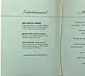 First Anniversary Saint Patrick's Day celebration - Entertainment featuring Dinah Shore (1950)