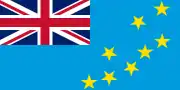 Flag of Tuvalu (October-December 1995)