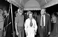 Ford arrives at the White House on September 5, 1975, around 10:50&nbsp;pm (around 7:50&nbsp;pm PDT)