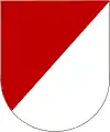 –Arkansas Army National Guard, 39th Infantry Brigade, 151st Cavalry Regiment, Troop E–Puerto Rico Army National Guard, 92nd Infantry Brigade, 192nd Cavalry Regiment, Troop E–Tennessee Army National Guard, 278th Armored Cavalry Regiment–US Army Armor School, 194th Armored Brigade, 10th Cavalry Regiment, Troop D (Long-Range Surveillance)–US Army Reserve Officers' Training Corps, Temple University–III Corps, 3rd Armored Cavalry Regiment–III Corps, 6th Cavalry Brigade, Pathfinder Section–82nd Airborne Division, 17th Cavalry Regiment, 1st Squadron (original version)Note: This is the most prolific organizational beret flash in the Army.