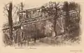 Each cabin weighed 8&nbsp;t (7.9 long tons; 8.8 short tons) unladen and was made of four wooden compartmental sections, two closed in the middle and two open at the ends.