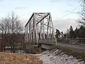 Furre bridge over the river in Froland