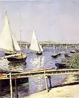 Voiliers à Argenteuil (1888)Musée d'Orsay, Paris